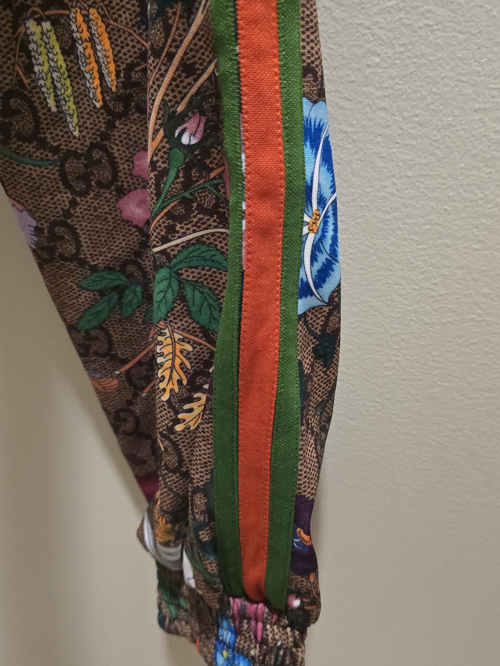 Gucci Multicolored GG Supreme Flora Printed Jersey Joggers XS - Picture 6 of 7